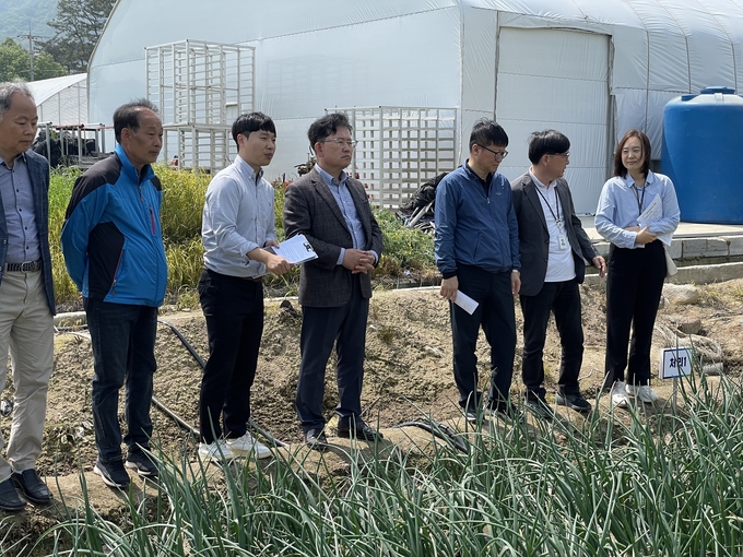 <strong>전남무안 양파농가 현장방문</strong>
