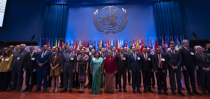 <strong>UN ESCAP 회원국 단체사진</strong>