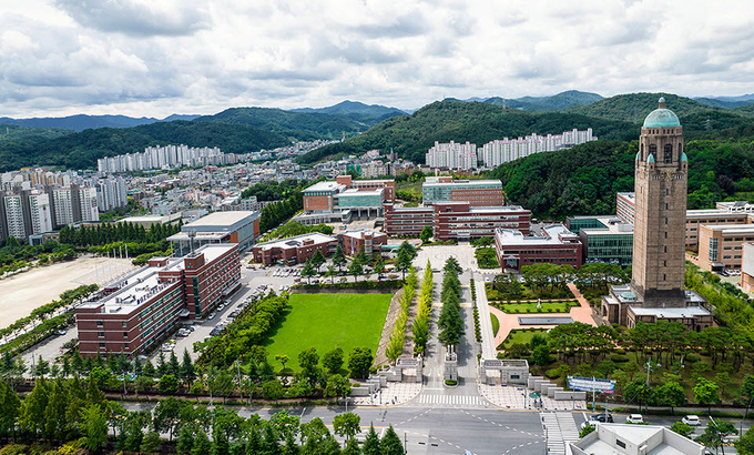 <strong>대회가 열릴 대전과학기술대 전경</strong>