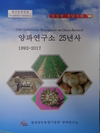 양파연구 25년사, 양파연구소 설립 25주년 책자 발간
