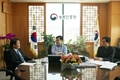 김종수 유기질비료조합 이사장, 김경규 농촌진흥청장 예방