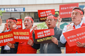 수입축산물 무관세 철회! 사료값 대책 촉구!