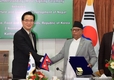 케이(K)-농업을 네팔에 전파하기 위한 한-네팔 농업협력 양해각서(MOU) 체결