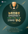 농촌진흥청, 정부업무평가 3개 부문 ‘우수’