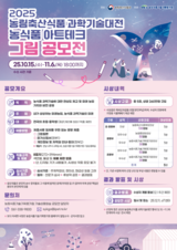 농기평, 농식품 아트테크 그림 공모전 추진