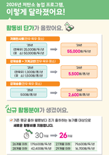 저탄소 농업프로그램(축산) 참여농가 모집, 5월 22일까지