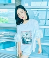 ‘홍수아’ 공개된 사진 속에는 산뜻한 미모를 ...