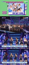 ‘더쇼’ 공원소녀가 등장해 ㅋㅋ댄스를 보여주었다.