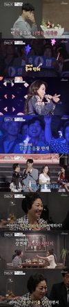 ‘연애의맛’ 천명훈은 리어카를 끌고 바다로 향해 웃음을 유발했다.