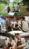 ‘미스트롯’ 모든 조리도구를 마이크로 삼아 트로트 멜로디를 펼쳤다.