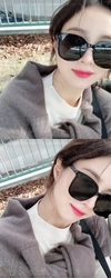 ‘신세경’ 뽐내며 초근접으로 영상을 찍고 있는 모습이다