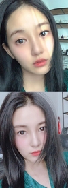 ‘이주연’ 속 이주연은 커다란 눈망울을 자랑하고 있다