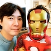 고지용, 아이언맨 변신 아들과 인증샷 