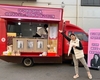 라미란, '유쾌+발랄' 커피차 인증샷 