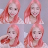 김채원, SNS를 통해 30일 일상 핑크색 머리를 하고 있는 사진 공개