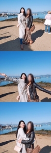 서동주, 남다른 8등신 기럭지 과시...엄마 닮은 우월한 유전자
